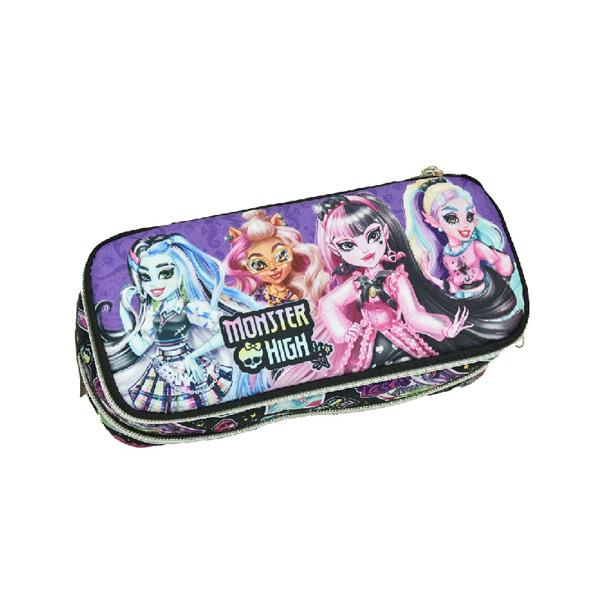 Monster High Κασετίνα Βαρελάκι Οβάλ (350-00144)