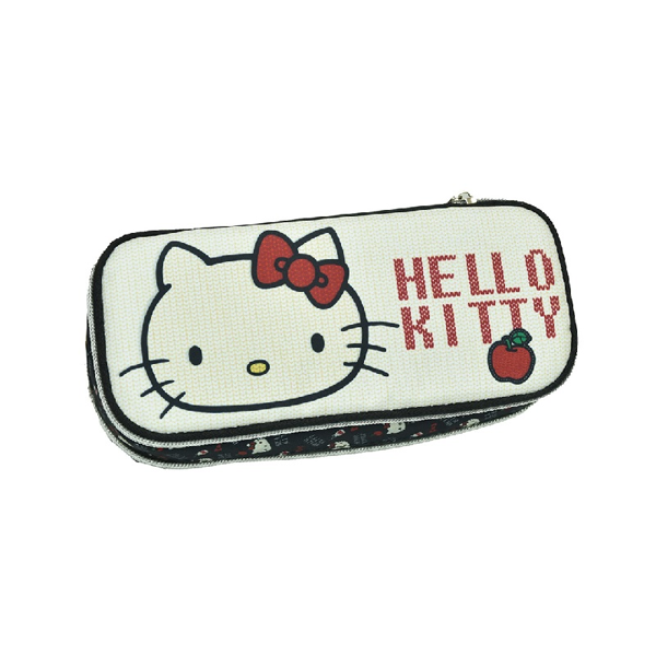 Hello Kitty Κασετίνα Βαρελάκι Οβάλ (335-73144)