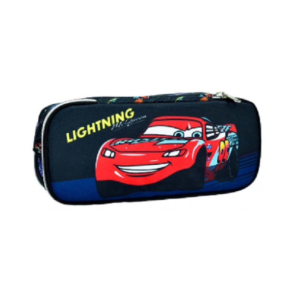 Cars Lightning Mcqueen Κασετίνα Βαρελάκι Οβάλ (341-36144)