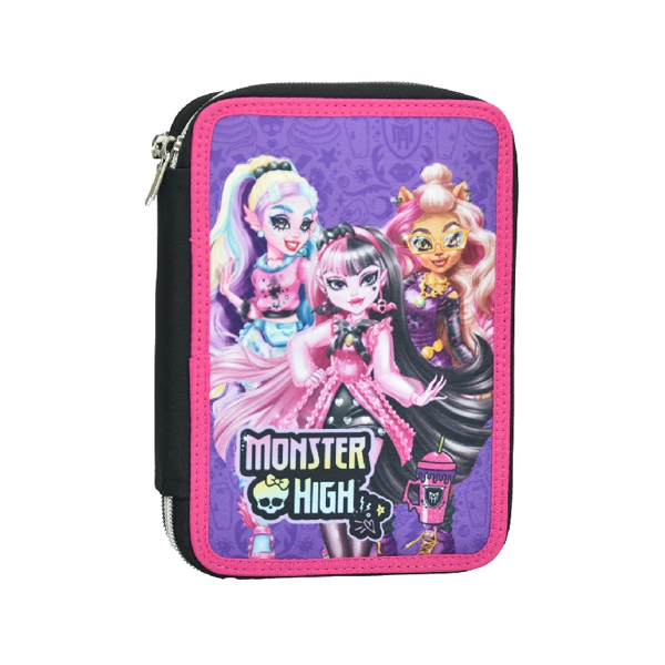 Monster High Κασετίνα Διπλή Γεμάτη (350-00100)