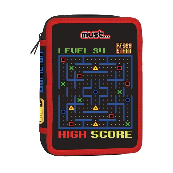 Must High Score Κασετίνα Διπλή Γεμάτη (000585515)