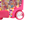 JWorld Trolley Δημοτικού Sunrise Squares Neon (395-00001-29)