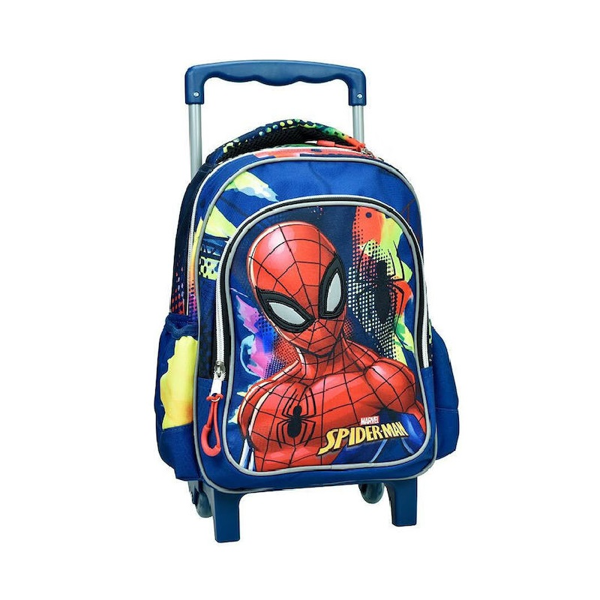 Spiderman Trolley Νηπίου Silver Eyes (337-06072)