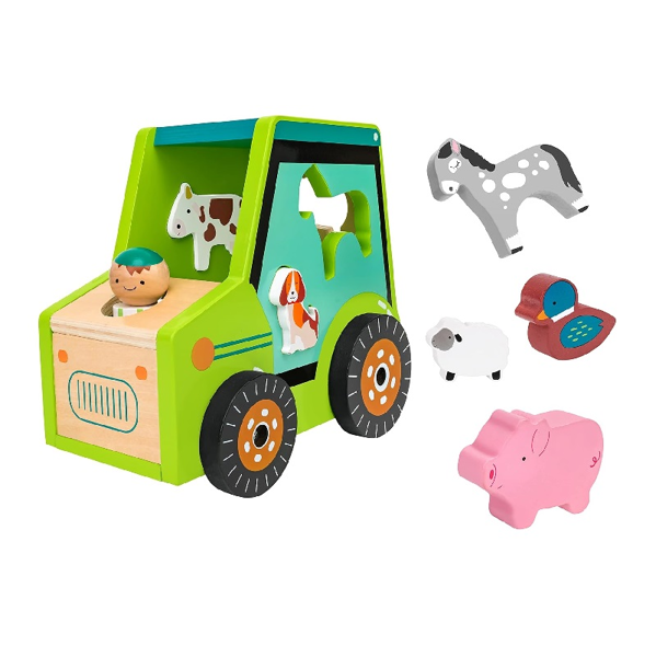 Sirwood Farm Shape Sorter Vehicle (41595)