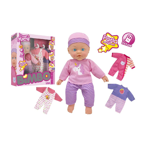 Bimbo Baby Isabel Soft Με Ρουχαλάκια 40εκ. (42485)