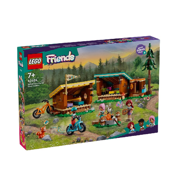 Lego Friends Adventure Camp Cozy Cabins (42624)