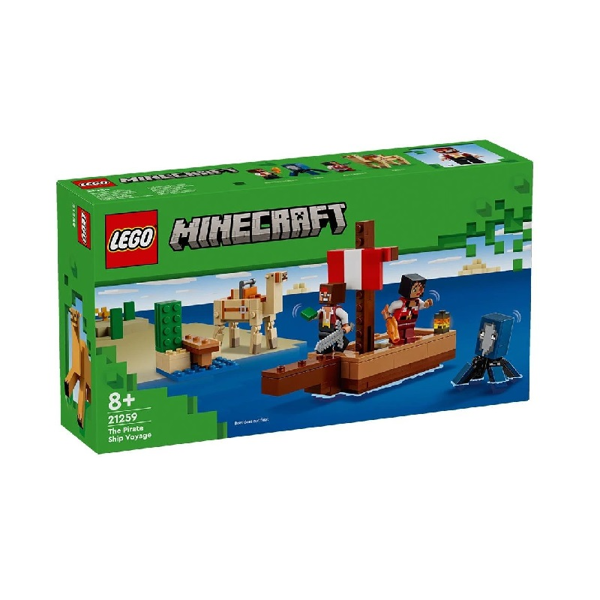 Lego Minecraft The Pirate Ship Voyage (21259)