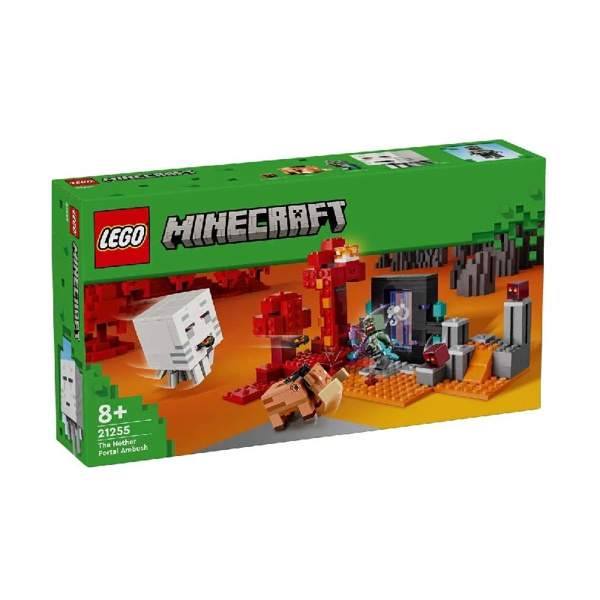 Lego Minecraft The Nether Portal Ambush (21255)