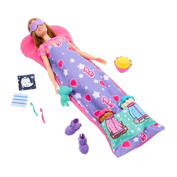 Barbie Sleepover Με Κουταβάκια (HXN01)