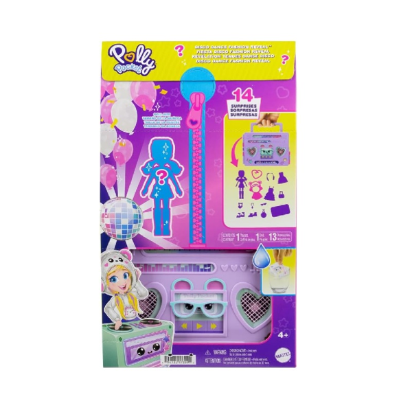 Polly Pocket Disco Dance Fashion Reveal (HRD65)