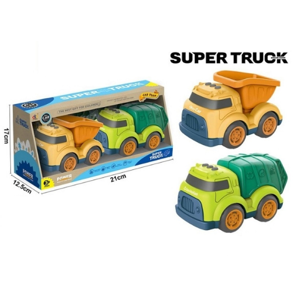 Super Truck Σετ Οχήματα Πόλης (618-22)