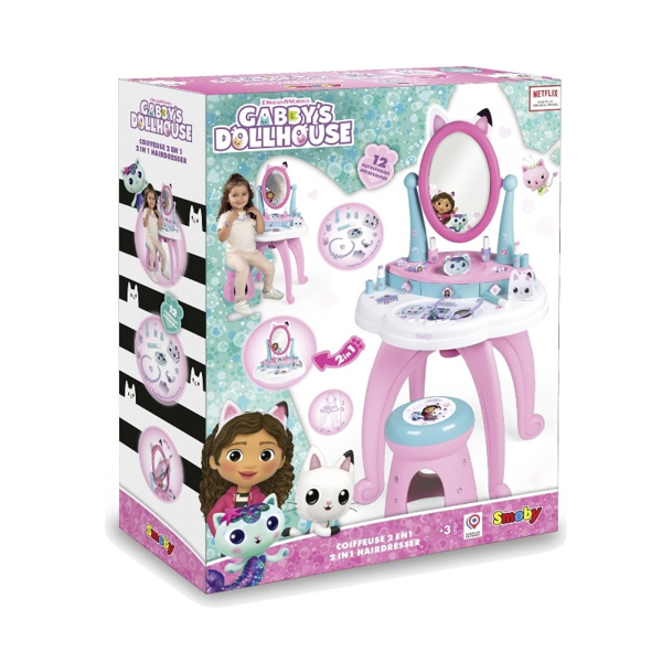 Smoby Gabbys Dollhouse Τουαλέτα Ομορφιάς (320254)