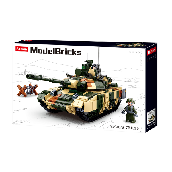 Sluban Large Battle Tank (B0756)